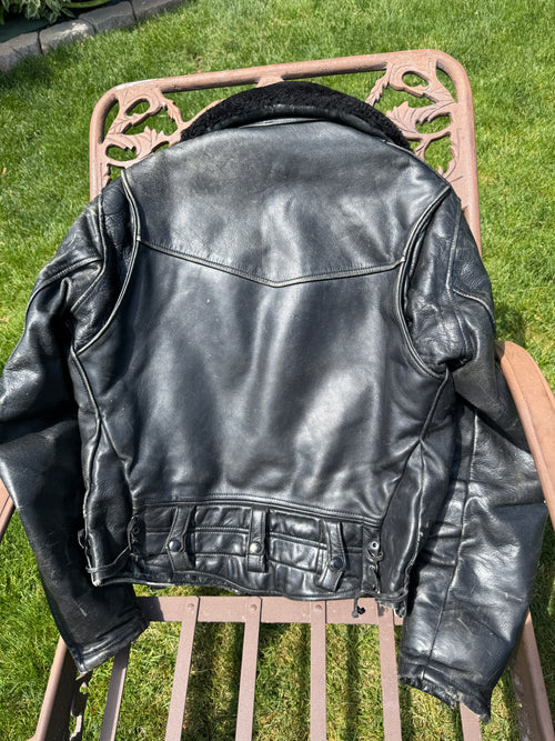 Rare "Al's Leather" Authentic Cop Motorcycle Jacket