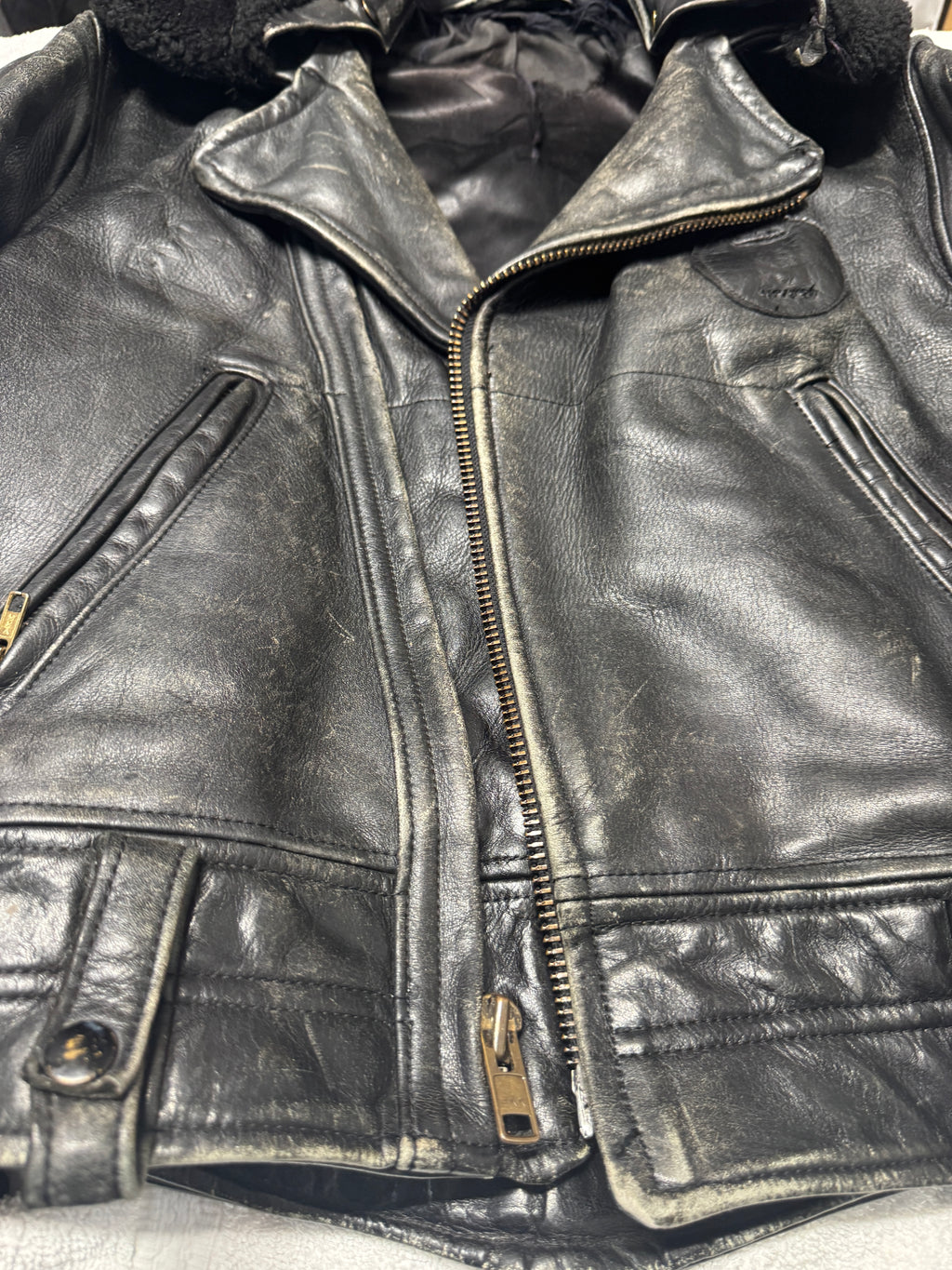 Rare "Al's Leather" Authentic Cop Motorcycle Jacket