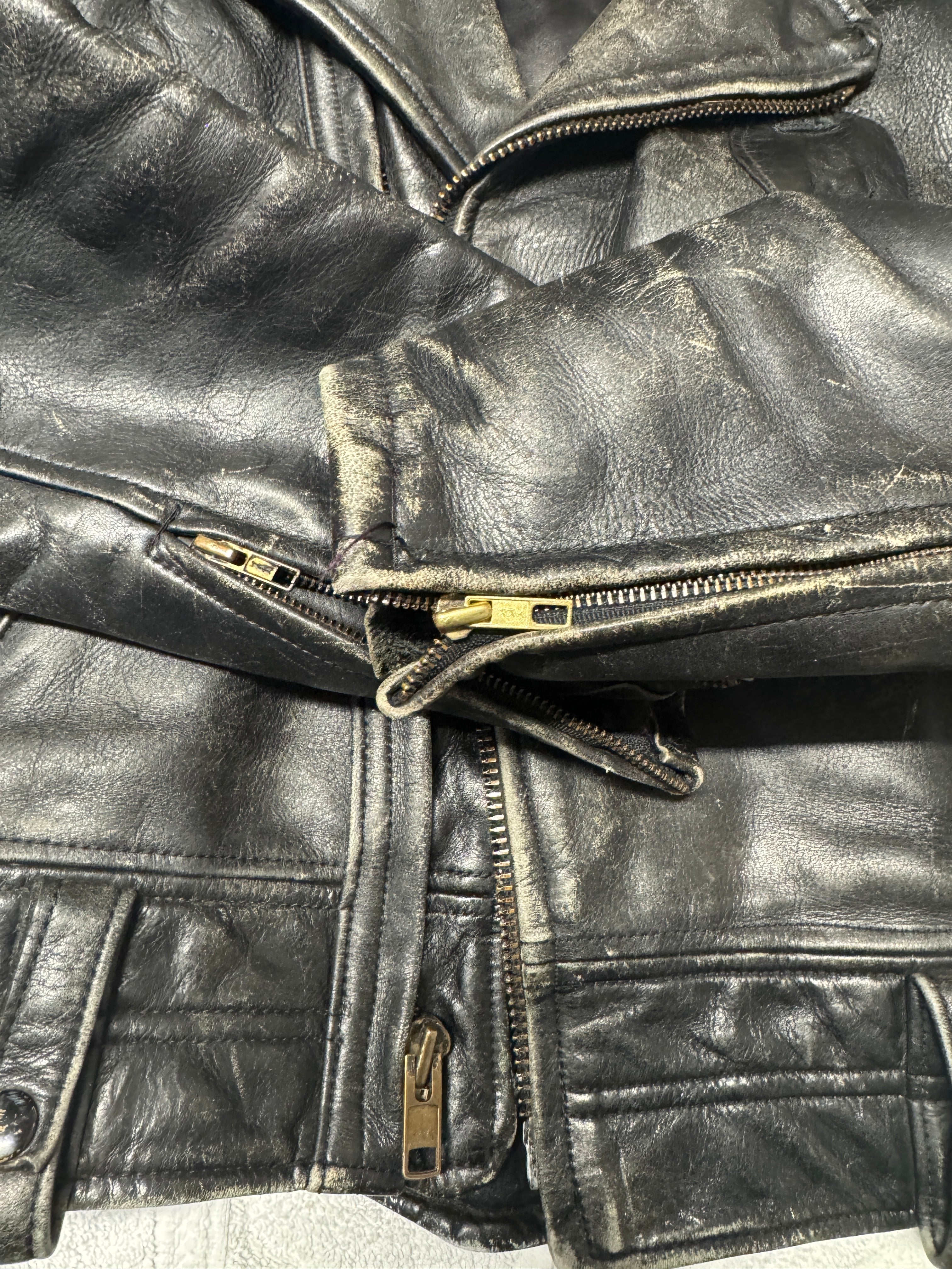 Rare "Al's Leather" Authentic Cop Motorcycle Jacket