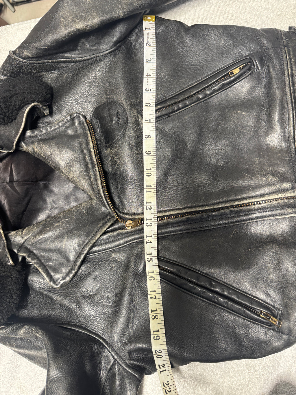 Rare "Al's Leather" Authentic Cop Motorcycle Jacket